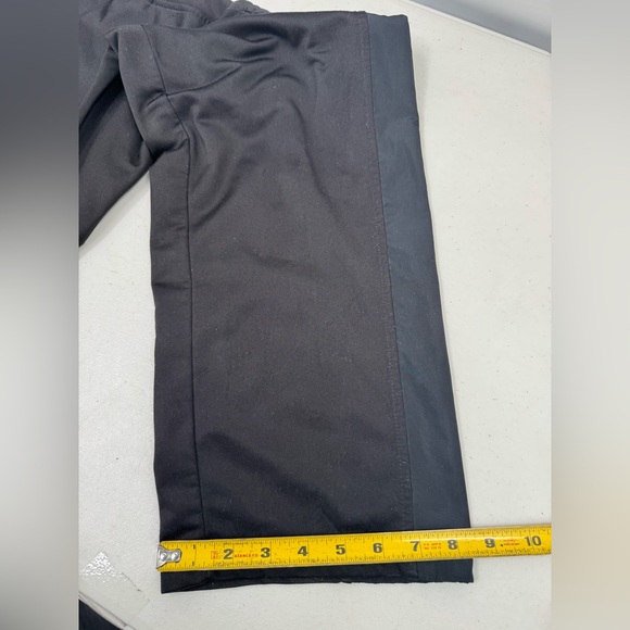 Adidas Track Pants Mens M Black Dark Green Baggy Cargo Pocket 90s Y2K - Picture 11 of 11